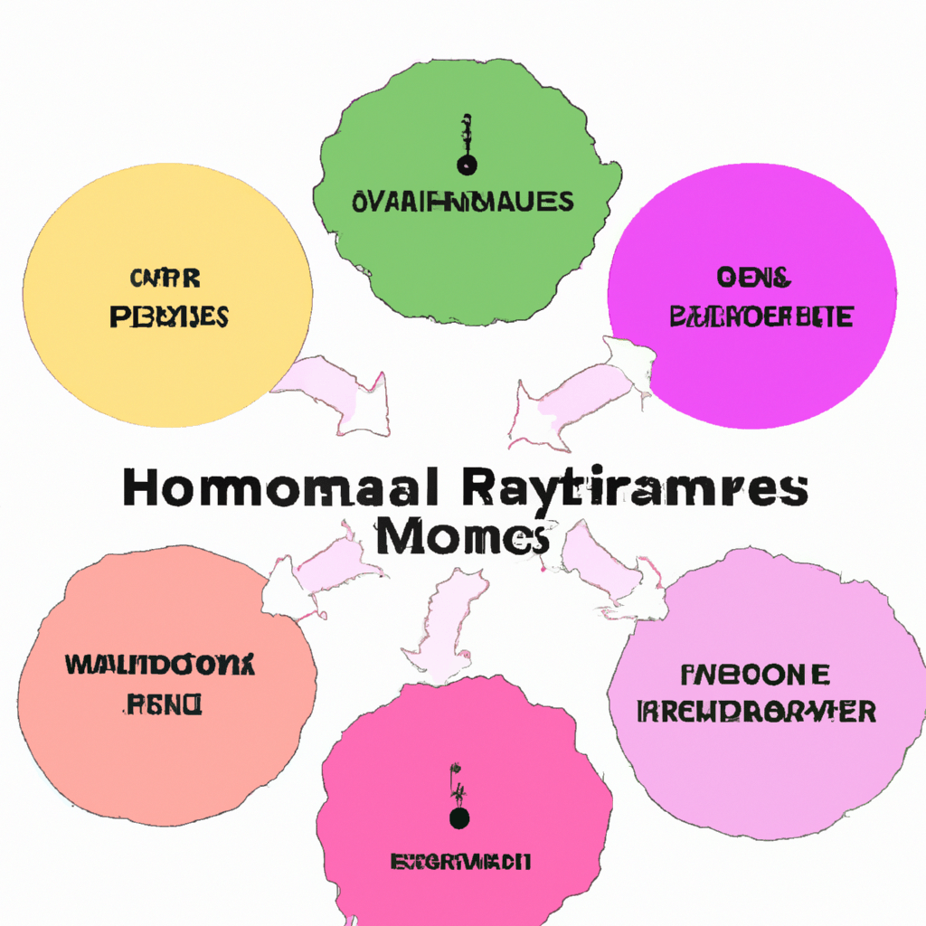 A colorful illustration of hormonal regulation.