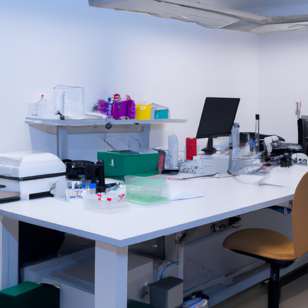 A modern pathology laboratory serving community.